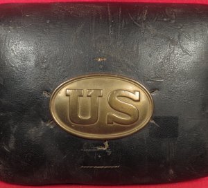 US Pattern 1839 Cartridge Box for .69 Caliber Round Ball